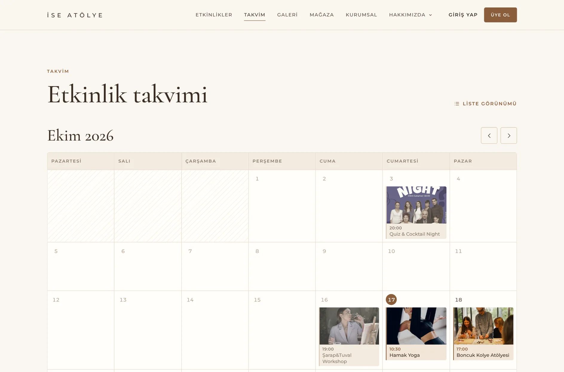 İse Atölye Web Sitesi görsel 4