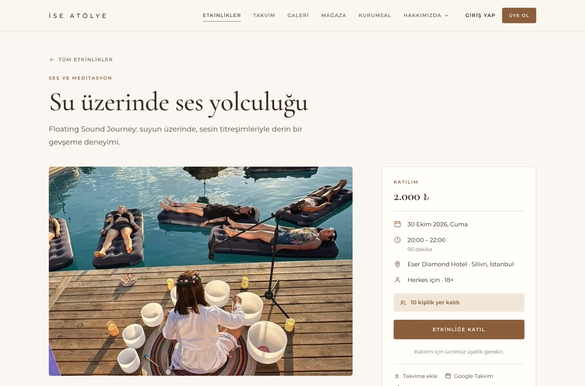 İse Atölye Web Sitesi görsel 3
