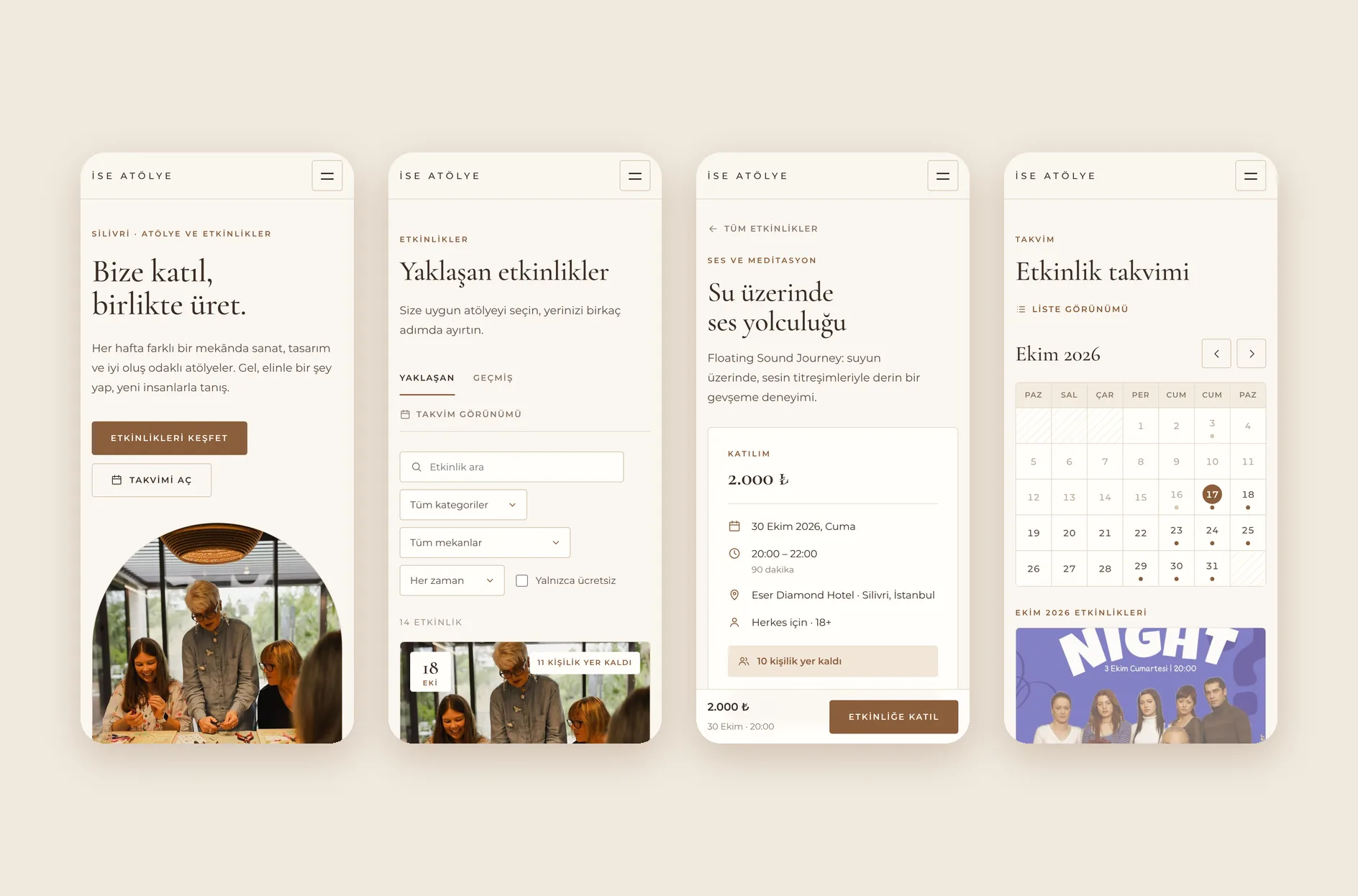 İse Atölye Web Sitesi görsel 1