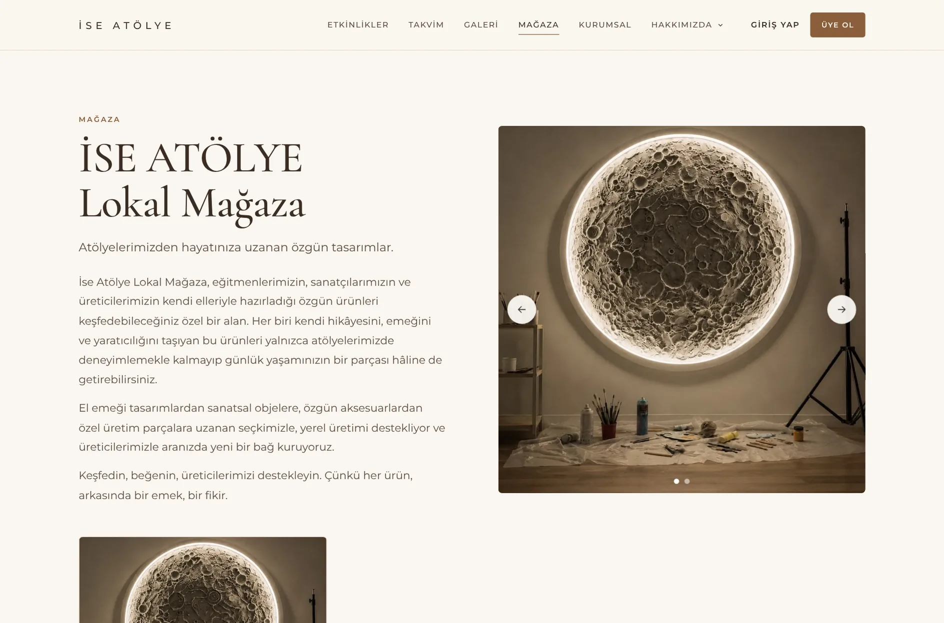 İse Atölye Web Sitesi görsel 6